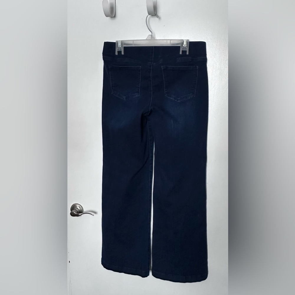 NYDJ Dark Blue Lift & Tuck Flare Jeans